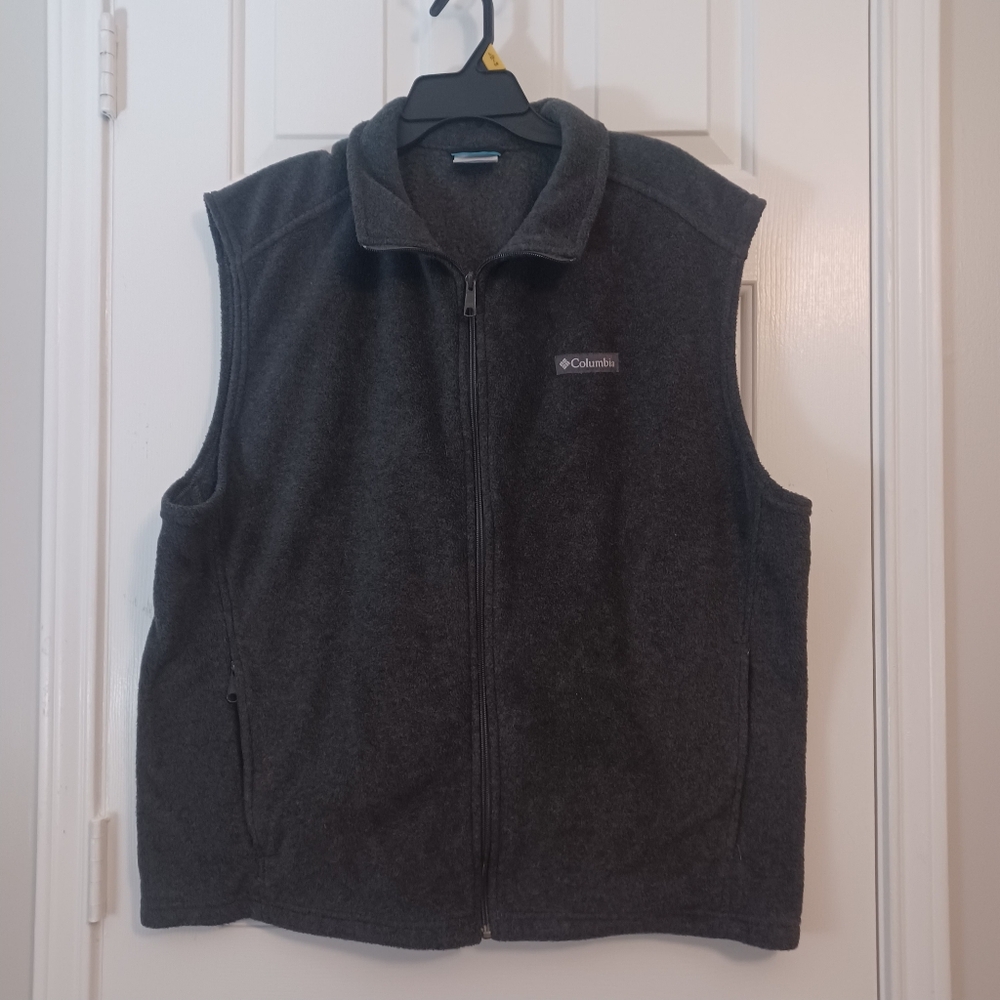 Columbia Classic Fleece Vest Men's Sz XL